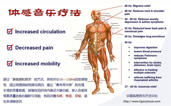 腦神經(jīng)學(xué)的音樂(lè)治療-體感音樂(lè)治療床墊-往往起到想象不到的效果！